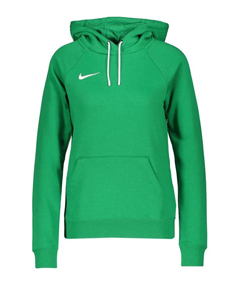 grüner nike hoodie damen